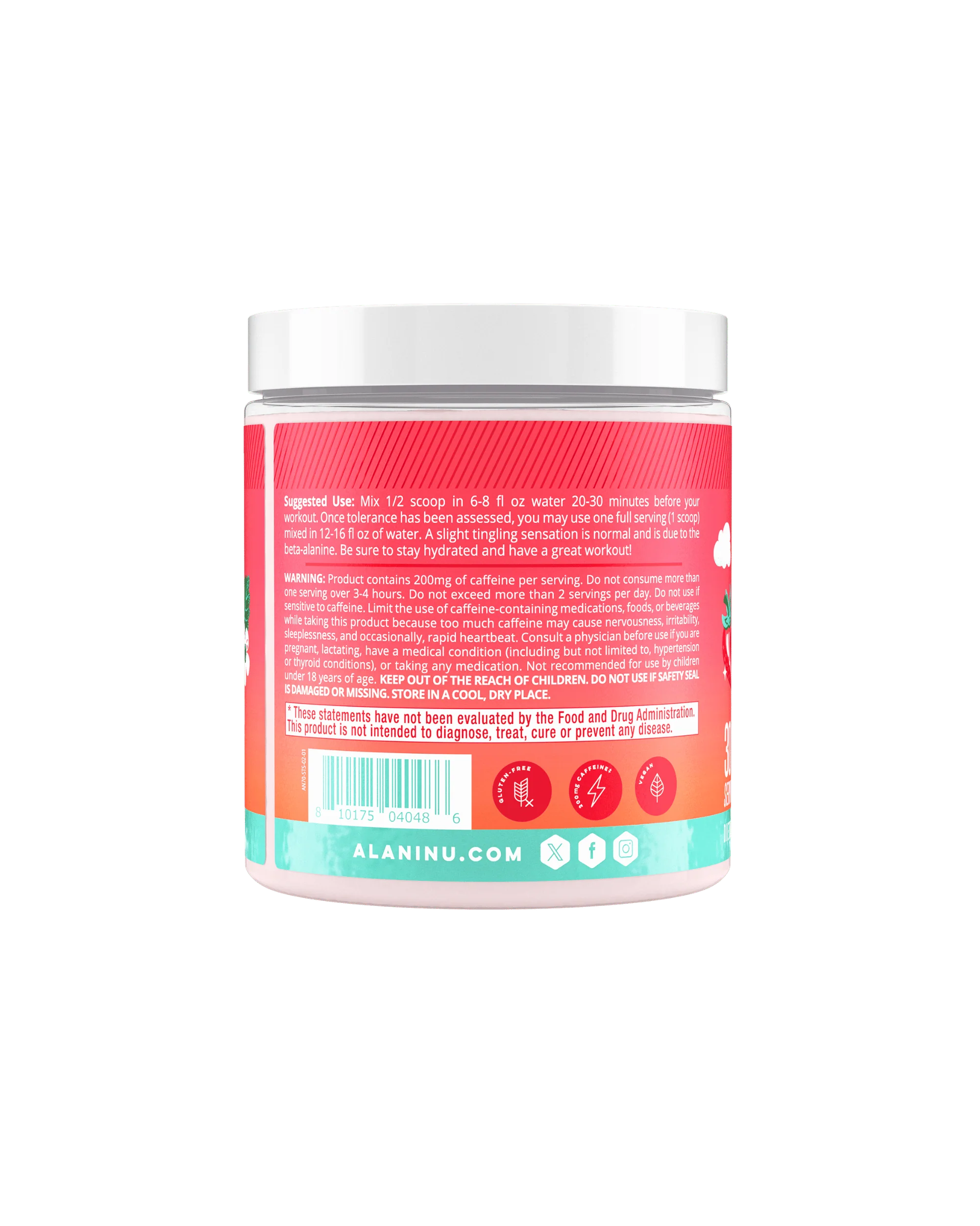 Pre-Workout - Strawberry Sunrise - Image 2